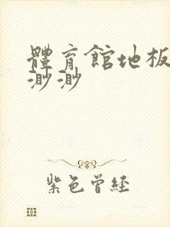 体育馆地板上c渺渺