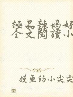 极品辣妈好v5全文阅读小说