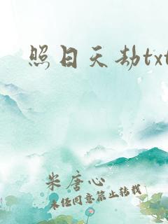 照日天劫txt