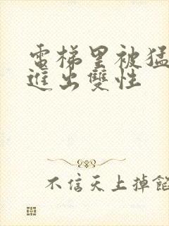 电梯里被猛烈的进出双性