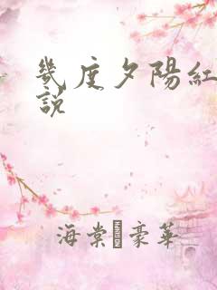 几度夕阳红 小说