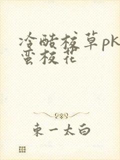 冷酷校草pk野蛮校花