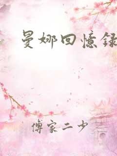 曼娜回忆录小说