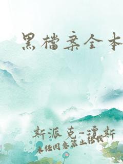 黑档案全本