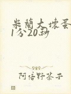 米兰大坏蛋真空1分20秒