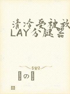 清冷受被放置PLAY分腿器