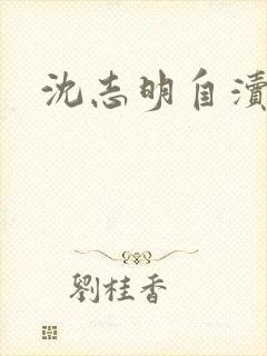 沈志明自渎事件