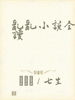 乱乱小说全文阅读