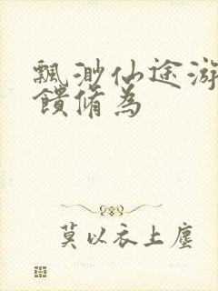 飘渺仙途游戏反馈修为