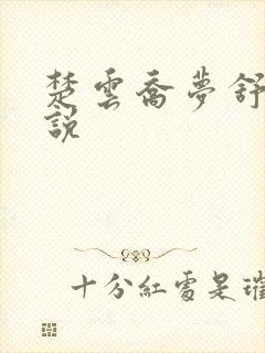 楚云乔梦舒的小说