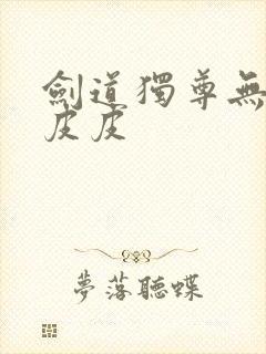 剑道独尊无弹窗皮皮