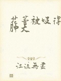 花蒂被吸得异常肿大