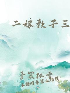 二娘教子三人浪