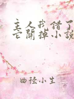 主人我错了请把它关掉小说