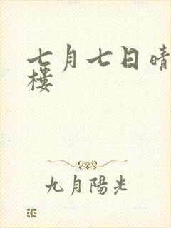 七月七日晴19楼