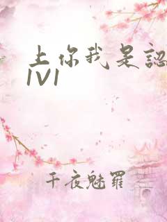 上你我是认真的1V1