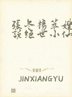 张冬杨萃嫂的小说绝世小仙医