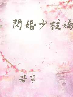 闪婚少校娇妻