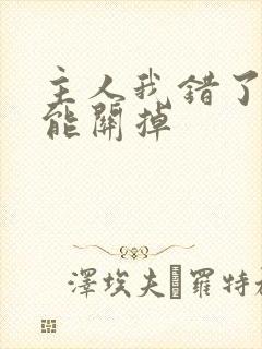 主人我错了能不能关掉