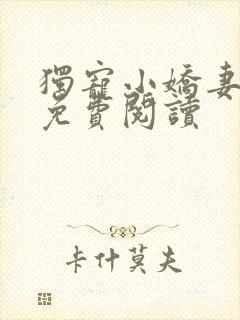 独宠小娇妻全文免费阅读