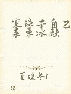 塞珠子自己排出来车冰秋