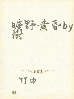 旷野黄昏by词树