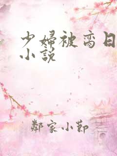 少妇被脔日常h小说