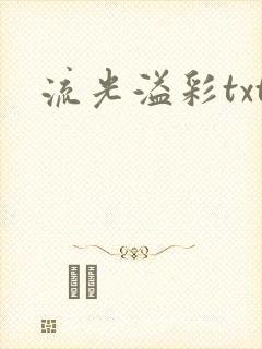 流光溢彩txt
