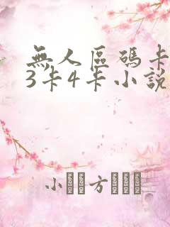 无人区码卡二卡3卡4卡小说