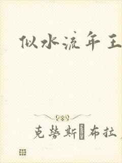 似水流年王小波