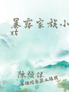 暴露家族小说txt