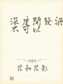 深度开发梁医生不可以