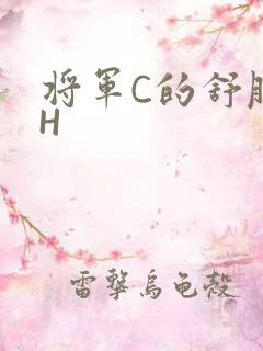将军C的舒服么H