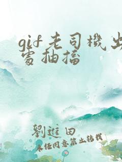 gif老司机出处抽搐
