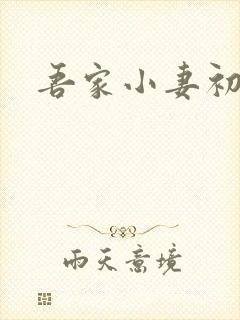 吾家小妻初养成