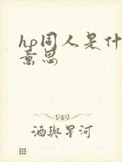 hp同人是什么意思