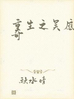 重生之吴应熊传奇