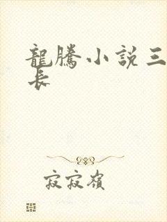龙腾小说三宝局长