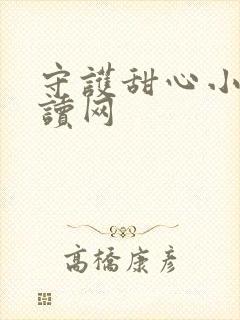 守护甜心小说阅读网
