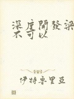 深度开发梁医生不可以