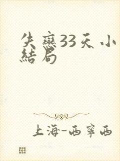 失恋33天小说结局