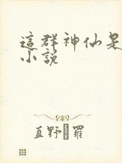 这群神仙是假的小说