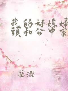 我的好媳妇中字头和公中家的区别