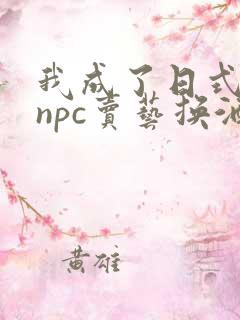 我成了日式游戏npc卖艺换酒
