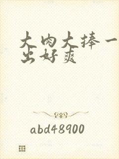 大肉大捧一进一出好爽