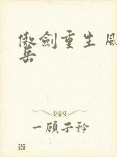 傲剑重生 风子岳