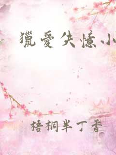 猎爱失忆小宠儿