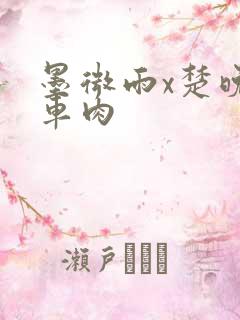 墨微雨x楚晚宁车肉