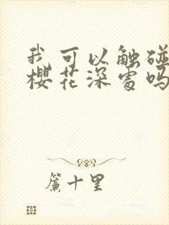 我可以触碰你的樱花深处吗