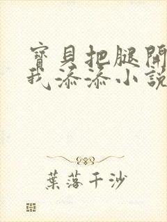 宝贝把腿开大让我添添小说